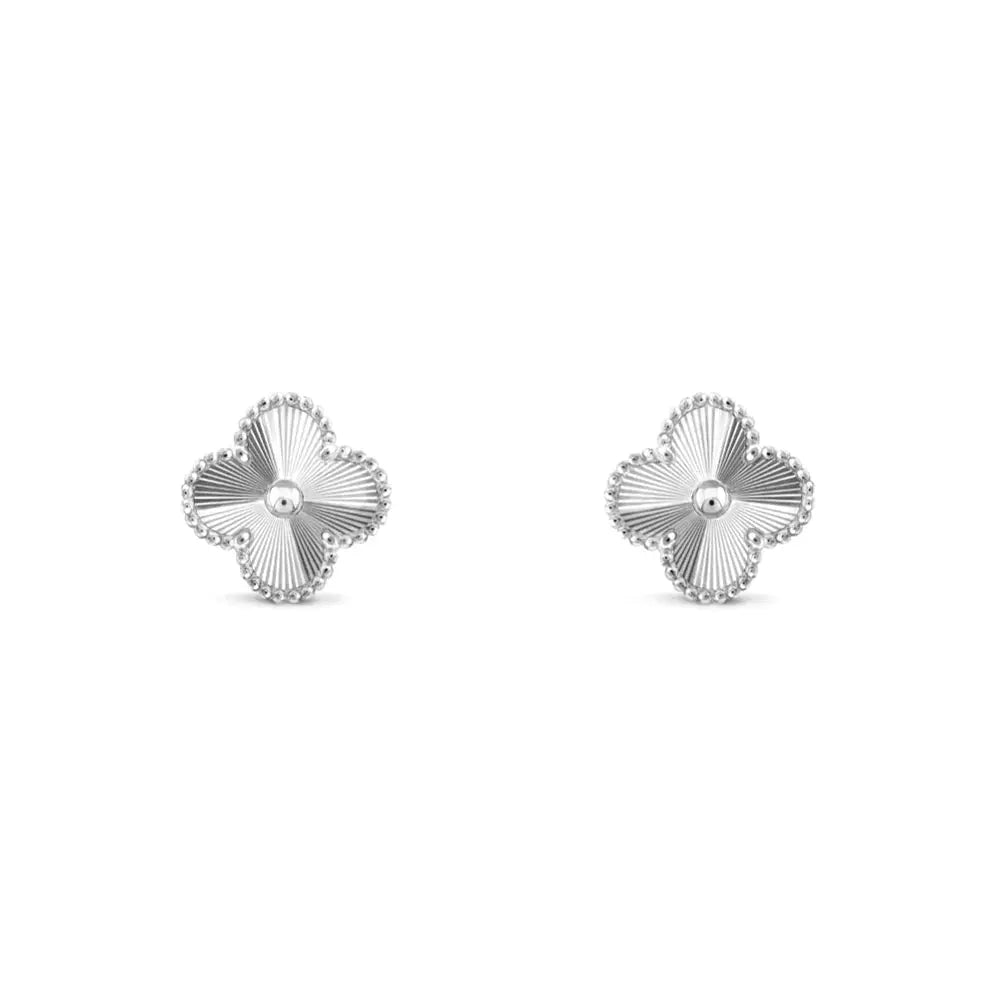 Luxury Clover Earrings-Earrings-Blizzm