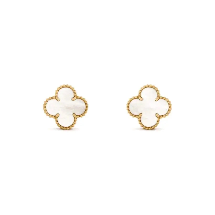 Luxury Clover Earrings-Earrings-Blizzm