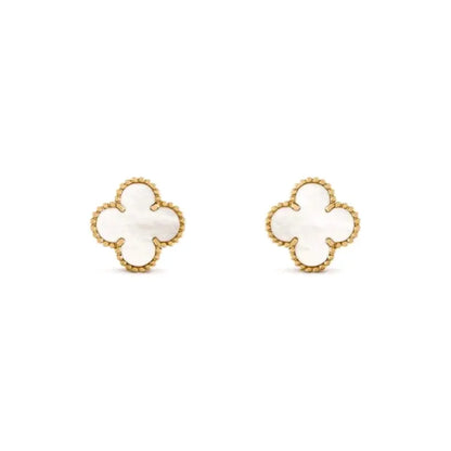 Luxury Clover Earrings-Earrings-Blizzm