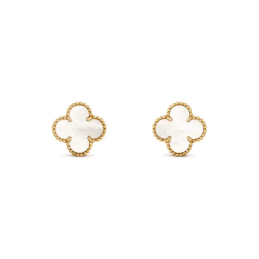 Luxury Clover Earrings-Earrings-Blizzm