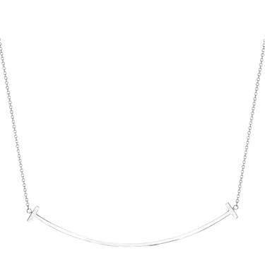 Minimalist Radiant Curved Pendant - Large-Necklaces-Blizzm
