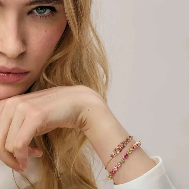 Mosaica Plaque Bracelet - 51 Stones-Bracelets-Blizzm