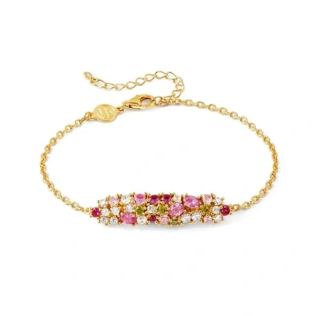 Mosaica Plaque Bracelet - 51 Stones-Bracelets-Blizzm