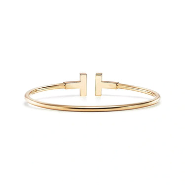 Mother of Pearl Wire Bangle-Bracelets-Blizzm