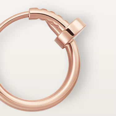 Nail Curve Mini Hoop Earring-Earrings-Blizzm
