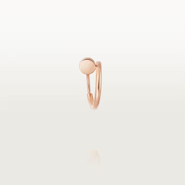 Nail Curve Mini Hoop Earring-Earrings-Blizzm