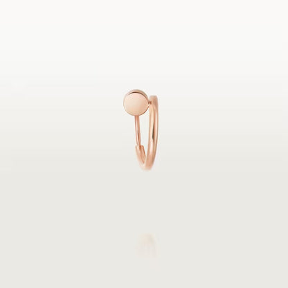 Nail Curve Mini Hoop Earring-Earrings-Blizzm