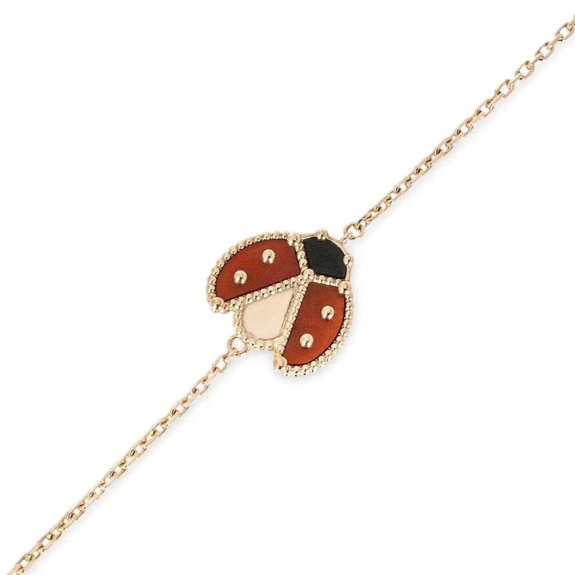Open Wings Ladybug Bracelet – Spring Charm Edition-Bracelets-Blizzm