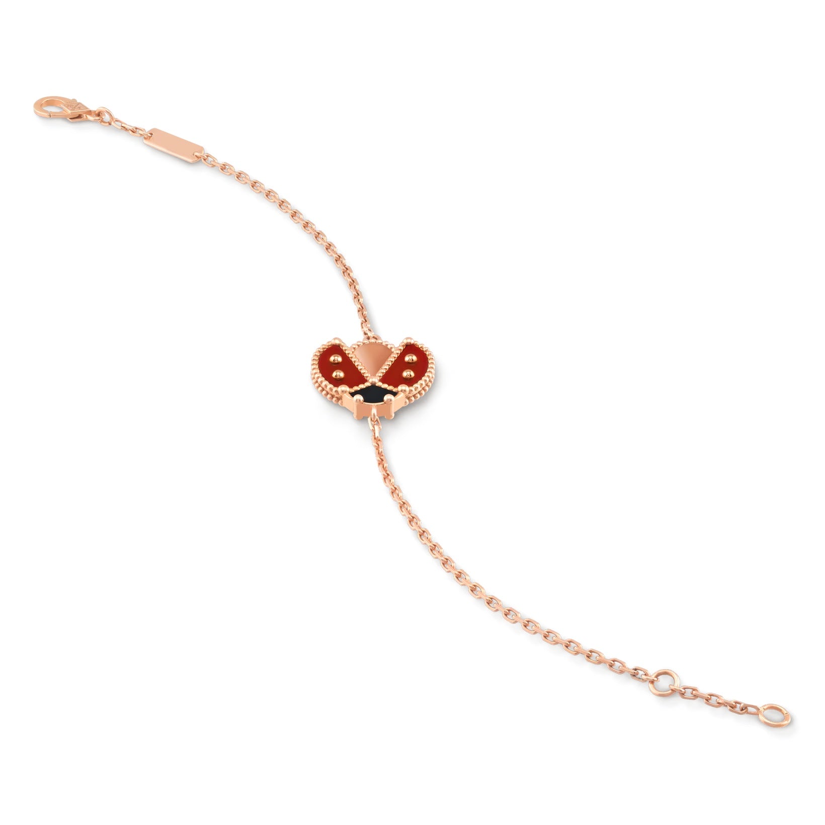 Open Wings Ladybug Bracelet – Spring Charm Edition-Bracelets-Blizzm