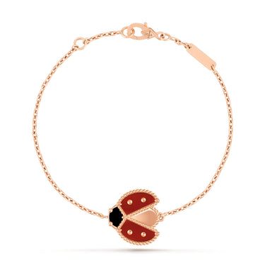 Open Wings Ladybug Bracelet – Spring Charm Edition-Bracelets-Blizzm