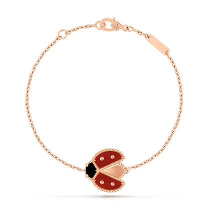 Open Wings Ladybug Bracelet – Spring Charm Edition-Bracelets-Blizzm