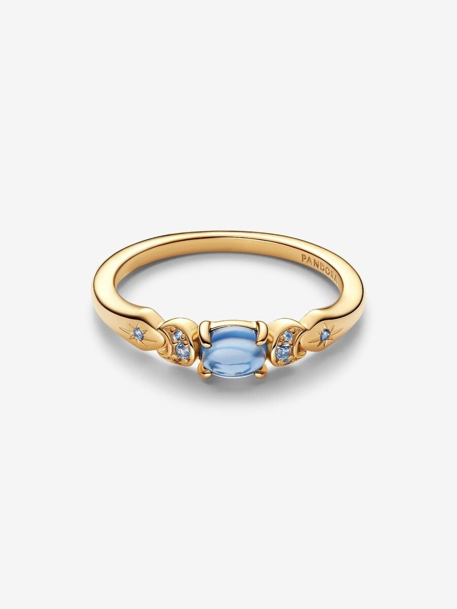 Princess Azure Dream Ring-Rings-Blizzm