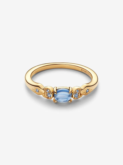 Princess Azure Dream Ring-Rings-Blizzm
