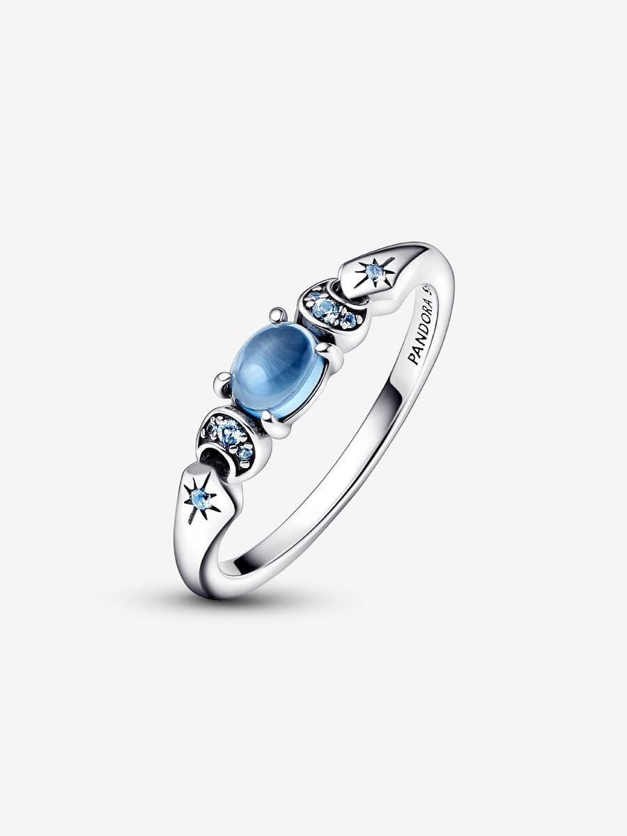 Princess Azure Dream Ring-Rings-Blizzm