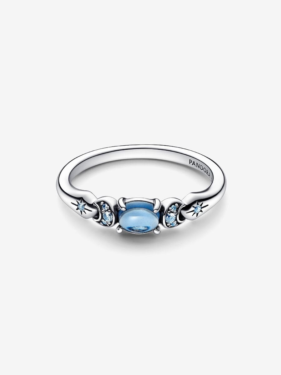 Princess Azure Dream Ring-Rings-Blizzm