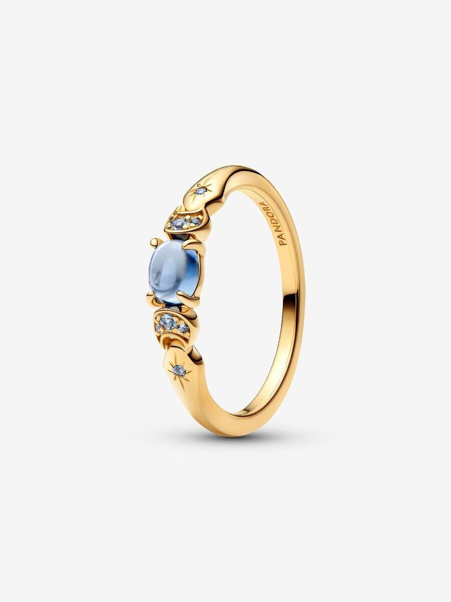 Princess Azure Dream Ring-Rings-Blizzm