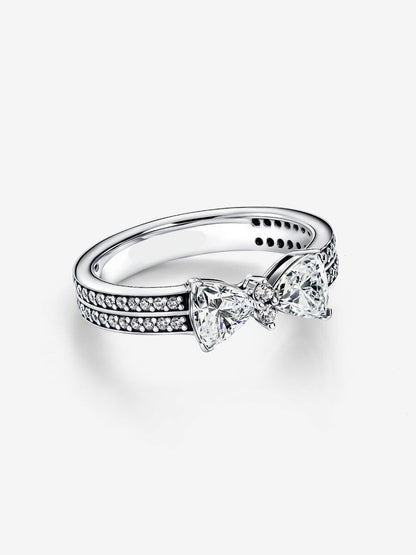 Princess Bow Sparkle Ring-Rings-Blizzm