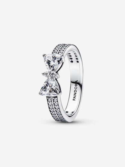 Princess Bow Sparkle Ring-Rings-Blizzm