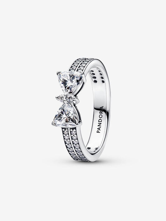 Princess Bow Sparkle Ring-Rings-Blizzm