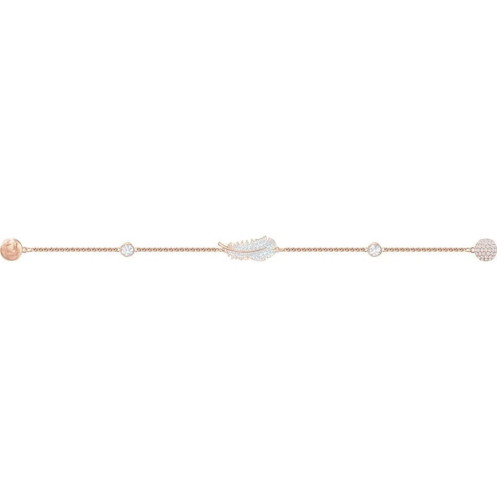 Rose Feather Harmony Bracelet-Bracelets-Blizzm