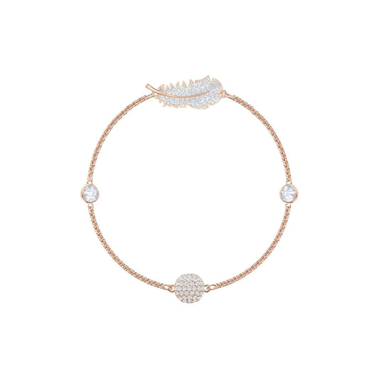 Rose Feather Harmony Bracelet-Bracelets-Blizzm
