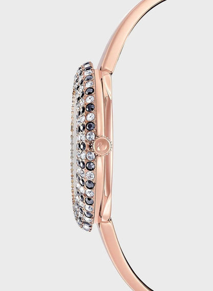 Rose Luxe Crystal Halo Watch-Watches-Blizzm