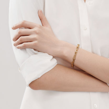Sienna Link Bracelet-Bracelets-Blizzm