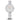 Silver Tone Stainless Steel Watch with Crystal Accents-Watches-Blizzm