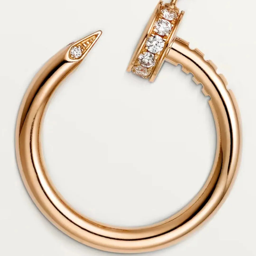 Sleek Nail Necklace-Necklaces-Blizzm
