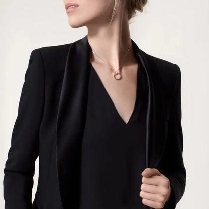 Sleek Nail Necklace-Necklaces-Blizzm