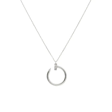 Sleek Nail Necklace-Necklaces-Blizzm