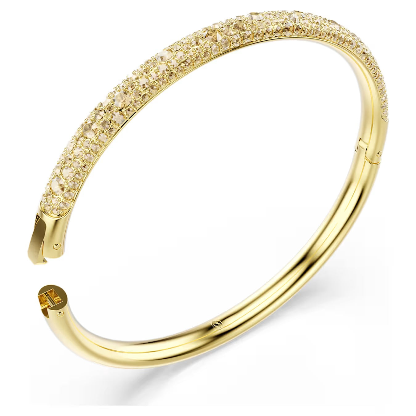 Solenne Pavé Bangle-Bracelets-Blizzm