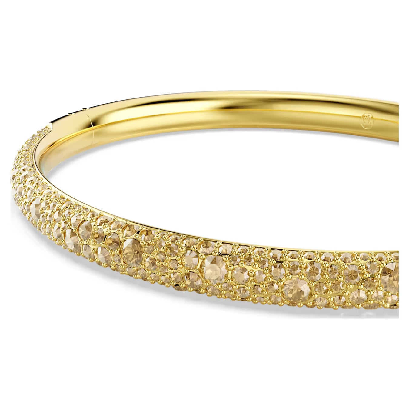 Solenne Pavé Bangle-Bracelets-Blizzm