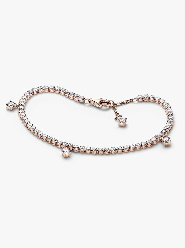Sparkling Drops Tennis Bracelet-Bracelets-Blizzm