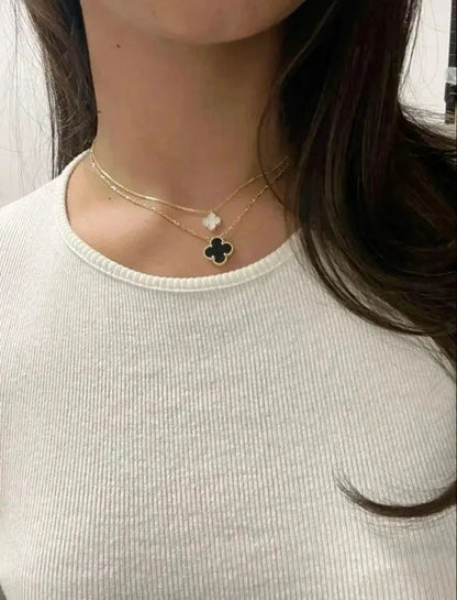 Stunning Clover Necklace-Necklaces-Blizzm