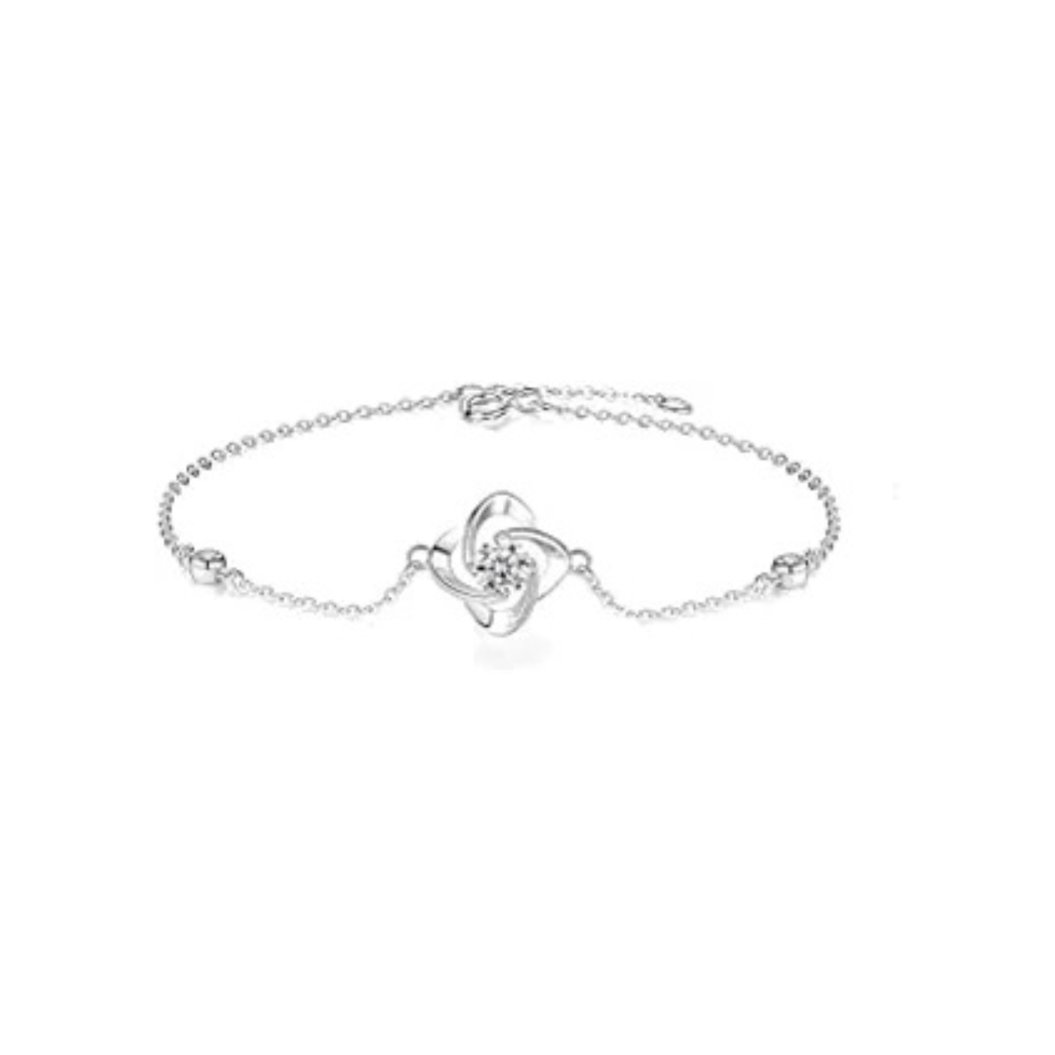 Sterling Silver Moissanite Bracelet