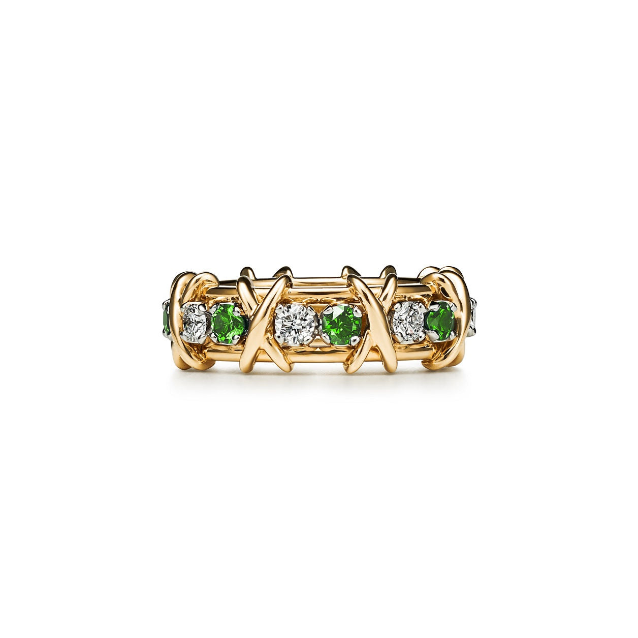 Verdant Glow Ring-Rings-Blizzm