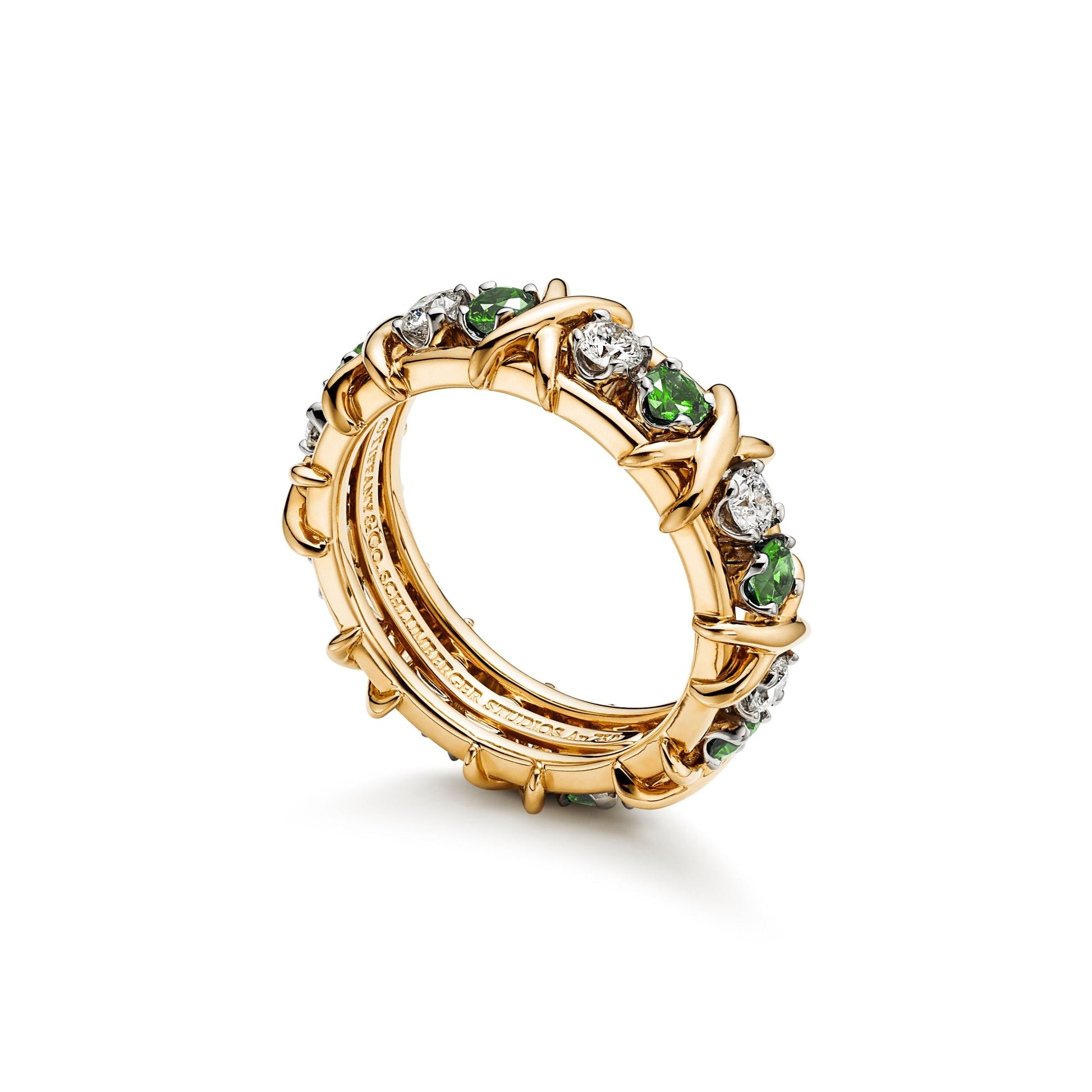 Verdant Glow Ring-Rings-Blizzm