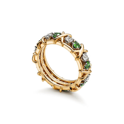 Verdant Glow Ring-Rings-Blizzm