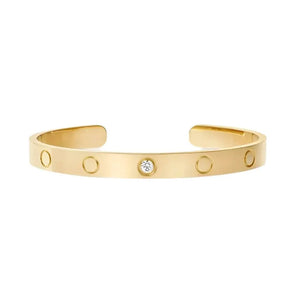 Amour C Shaped Bracelet