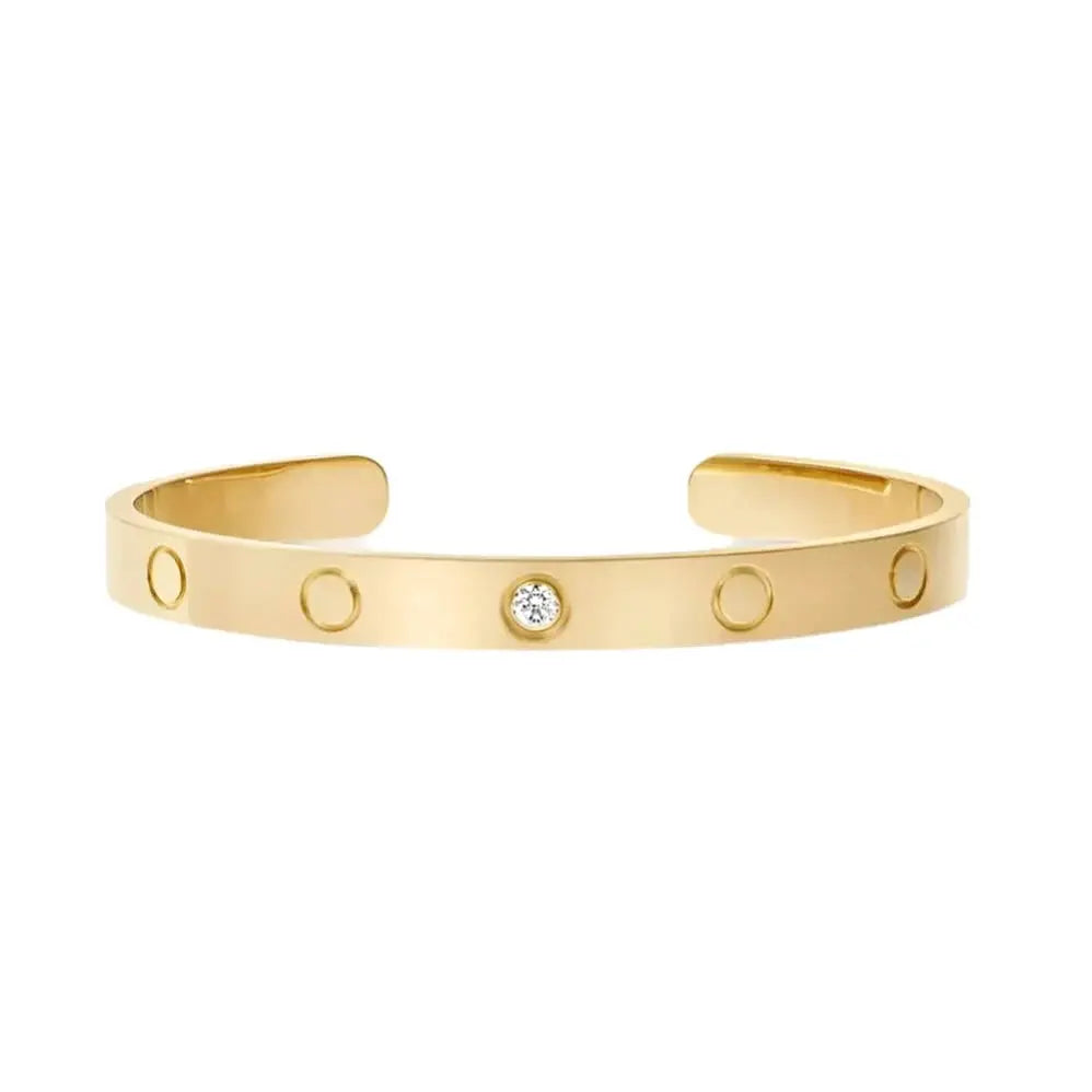 Amour C Shaped Bracelet