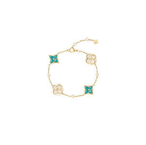 Color Muse Multi-Pattern Bracelet - White/Green