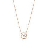 Color Muse Sun Necklace - White