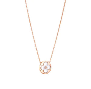 Color Muse Sun Necklace - White