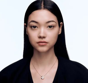 Color Muse Sun Necklace - White