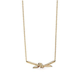 Crystal Knot Necklace