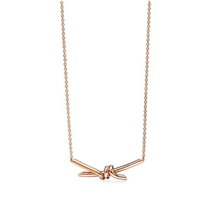 Crystal Knot Necklace