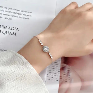 Moissanite Starry Charm Bracelet