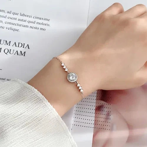 Moissanite Starry Charm Bracelet