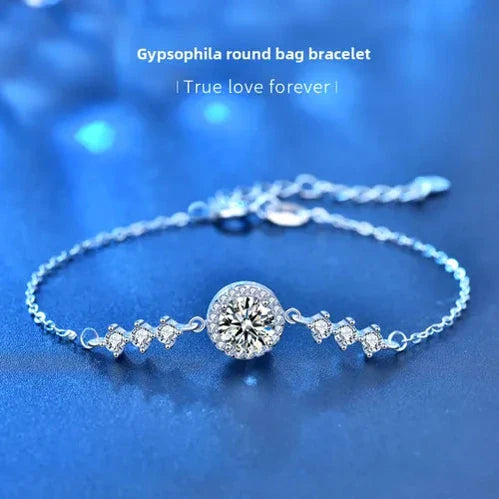 Moissanite Starry Charm Bracelet